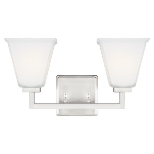 Generation Lighting Ellis Harper Brushed Nickel Bathroom Light by Generation Lighting 4413702-962