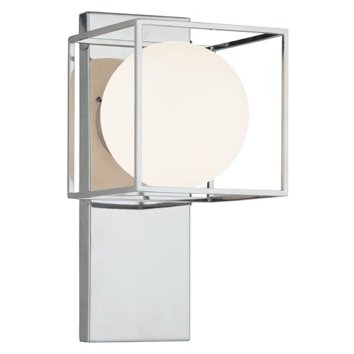 Squircle Chrome Sconce by Matteo Lighting