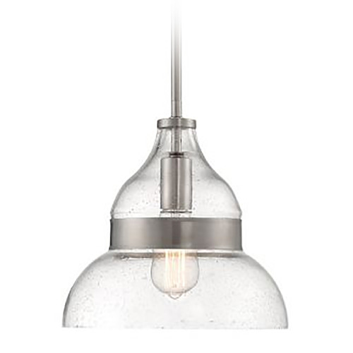 Smyth Brushed Polished Nickel Pendant by Craftmade Lighting