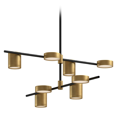 Kuzco Lighting Ryan Pauly Jayden Black LED Chandelier