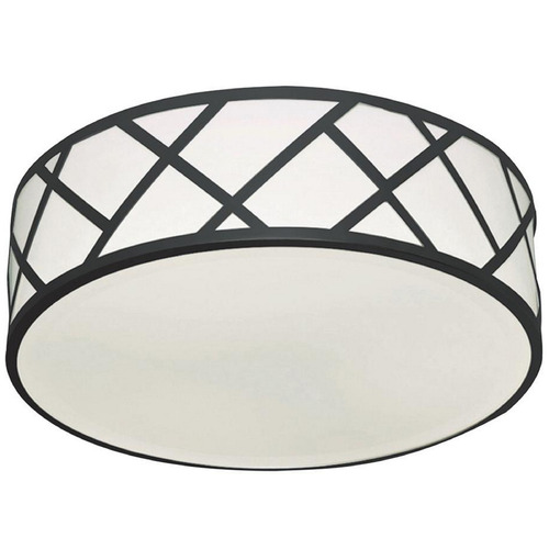 Afx Lighting Haven Black LED Flushmount Light