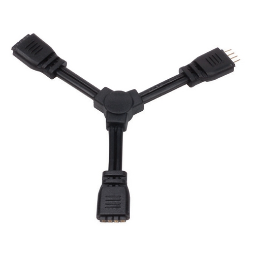 InvisiLED Black Y-Connector by WAC Lighting