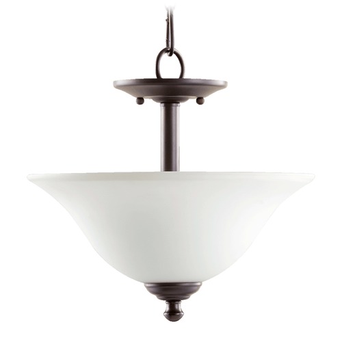 Quorum Lighting Spencer Oiled Bronze Pendant by Quorum Lighting 2810-13186