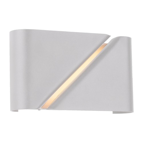 Dynamo Gray LED Outdoor Wall Light by Kuzco Lighting