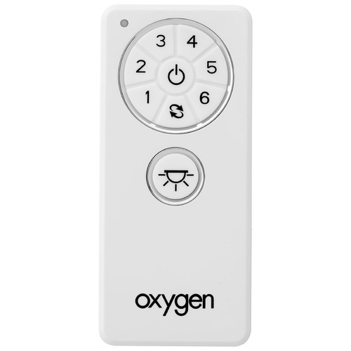 Oxygen Oxygen White Fan Control 3-8-3000