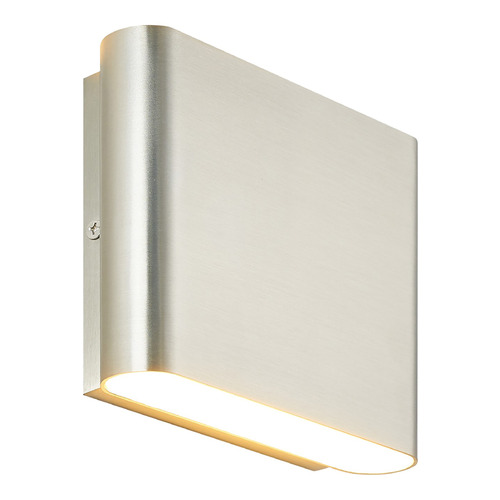 Matteo Lighting Beckett Brushed Nickel LED Outdoor Wall Light