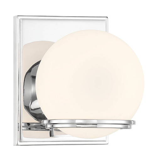 Hollywood Nights Chrome LED Sconce by Minka Lavery