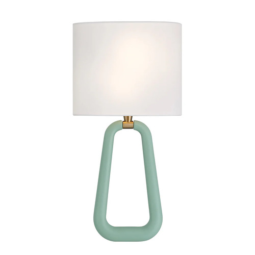 Jori 2-Light Wall Sconce in Aged Brass & Green by Crystorama Lighting