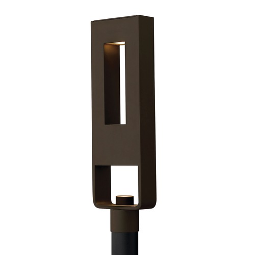 Hinkley Modern LED Post Light in Bronze Finish 1641BZ-LED
