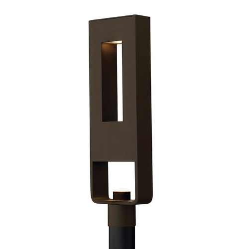 Modern LED Post Light in Bronze by Hinkley Lighting
