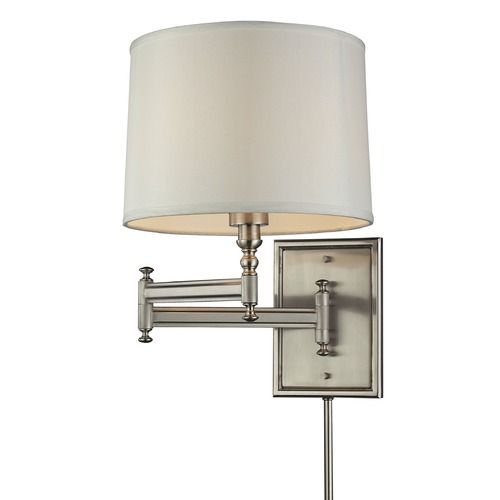 Elk Lighting Elk Lighting Swingarm Brushed Nickel Swing Arm Lamp 31530/1