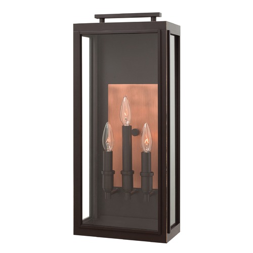 Oil Rubbed Bronze LED Outdoor Wall Light by Hinkley Lighting