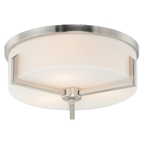 Dart Satin Nickel Flush Mount by Maxim Lighting
