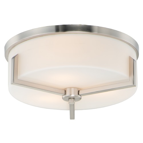 Maxim Lighting Dart Satin Nickel Flush Mount by Maxim Lighting 21280SWSN