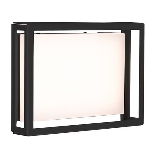 Dynamo Black LED Outdoor Wall Light by Kuzco Lighting