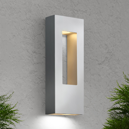 Hinkley Atlantis 16-Inch Titanium LED Outdoor Wall Light by Hinkley Lighting 1648TT-LL