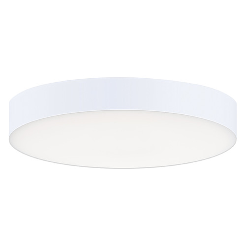Maxim Lighting Maxim Lighting Trim - 0-10 V White LED Flushmount Light 57880WTWT