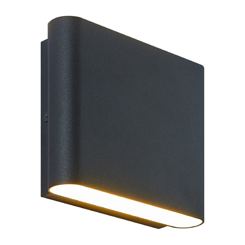 Matteo Lighting Beckett Matte Black LED Outdoor Wall Light