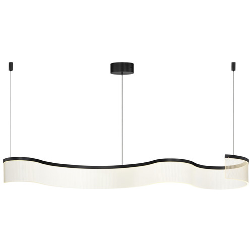 Sonata Black LED Pendant by ET2 Lighting