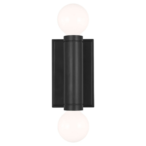 Visual Comfort Studio Collection Thomas O'brien Beckham Modern Aged Iron Sconce