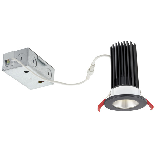 5CCT 2'' LED Canless 15W Smooth Nickel Recessed Light 24Deg by Recesso