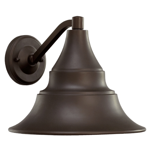 Quorum Lighting Farmhouse Outdoor Wall Light Oiled Bronze Sombraby by Quorum Lighting 767-11-86