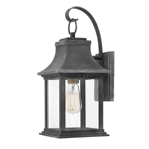 Hinkley Outdoor Wall Lantern Aged Zinc by Hinkley 2930DZ