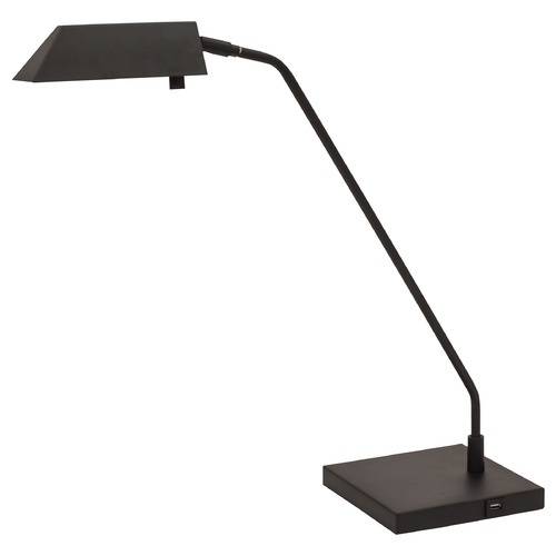 House of Troy Lighting Newbury Satin Nickel LED Table Lamp by House of Troy Lighting NEW250-BLK