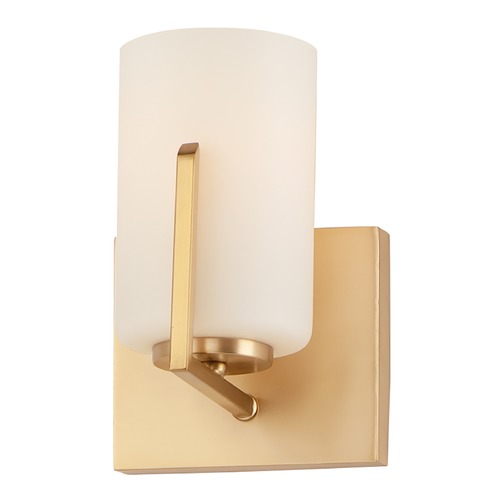 Dart Satin Brass Sconce by Maxim Lighting