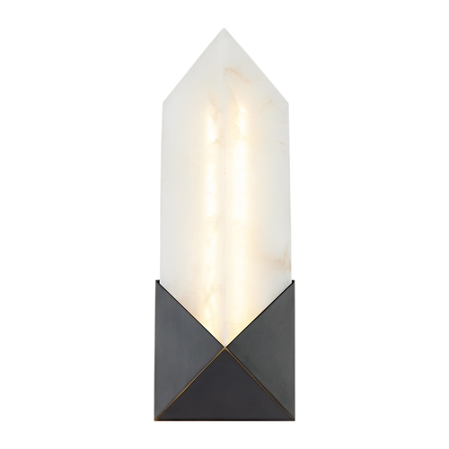 Alora Lighting Alan Pepin Caesar Urban Bronze LED Sconce