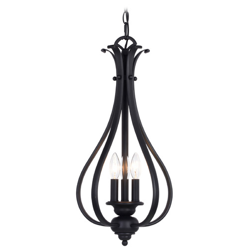 Vaxcel Lighting Monrovia Oil Rubbed Bronze Pendant Light