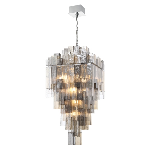 Altesa 20-Light Chandelier in Chrome by Eurofase Lighting