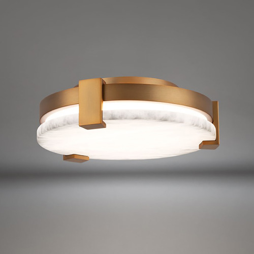 Modern Forms by WAC Lighting Catalonia Aged Brass LED Flush Mount by Modern Forms FM-60211-AB