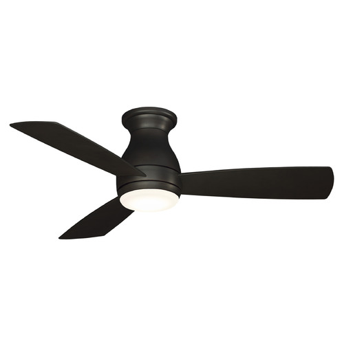 Fanimation Fans Hugh 44 Dark Bronze LED Ceiling Fan with Light