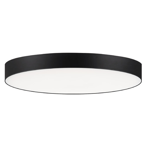 Maxim Lighting Trim - 0-10 V Black LED Flushmount Light