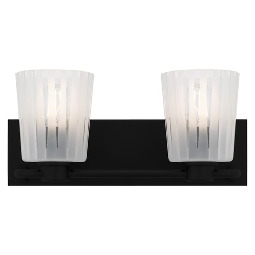 Quoizel Lighting Gray Matte Black Bathroom Light
