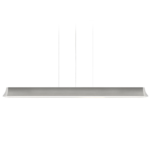 Zhane 49-Inch LED Linear Light  in Satin Nickel by Visual Comfort Modern