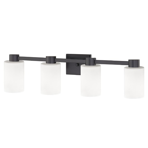Design Classics Vashon Matte Black Bathroom Light