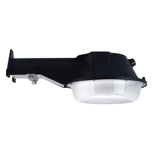 Nuvo Lighting Satco 25W Led Black Wall Mt Parking Lot/Area Light with Photocell 4000K 2250LM 65/244