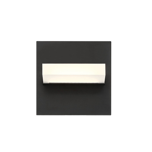 Eurofase Lighting Olson 5.25-Inch LED Wall Sconce in Black by Eurofase Lighting 28019-029