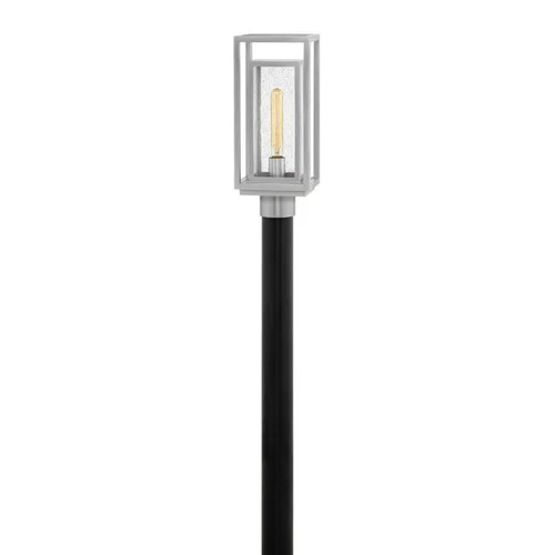 Republic 17-Inch 12V LED Post Light in Nickel by Hinkley Lighting