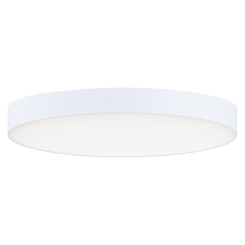 Maxim Lighting Maxim Lighting Trim - 0-10 V White LED Flushmount Light 57882WTWT