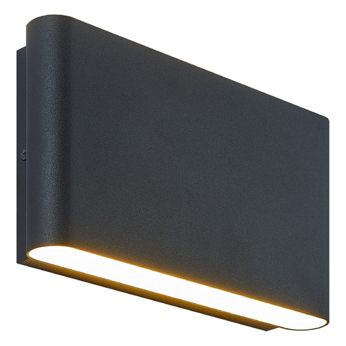 Matteo Lighting Beckett Matte Black LED Outdoor Wall Light