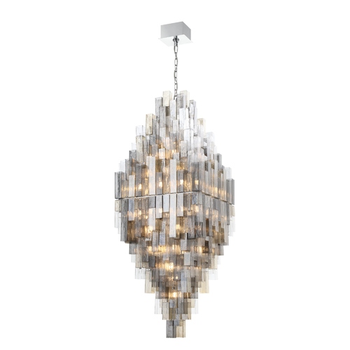 Altesa 68-Light Grand Chandelier in Chrome by Eurofase Lighting