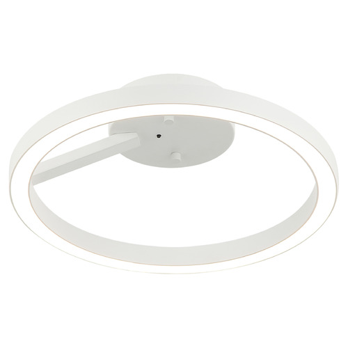 Matteo Lighting the Trundle White LED Semi-Flushmount Light