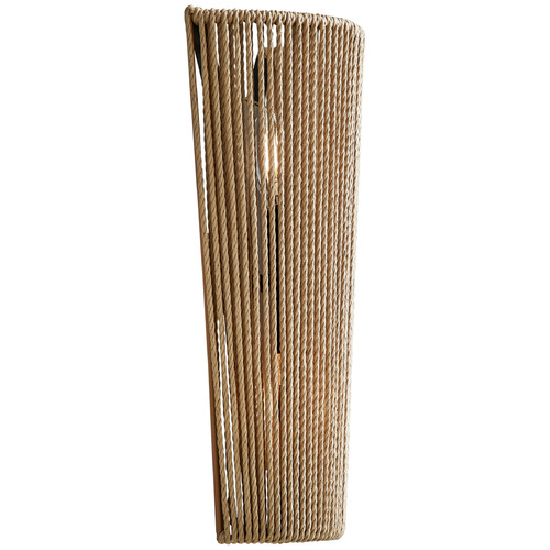 Justice Design Group Justice Design Nido ADA 2-Light Natural Rope Wall Sconce ECO-8297-MBLK