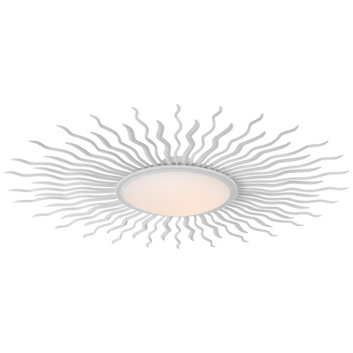 Avant Matte White White Glass Linear Chandelier