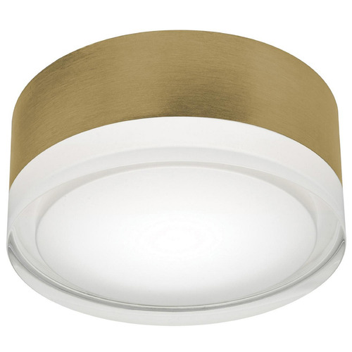 AFX Lighting Afx Lighting Emma Light Antique Brass LED Flushmount Light EMAF06LAJD1LB