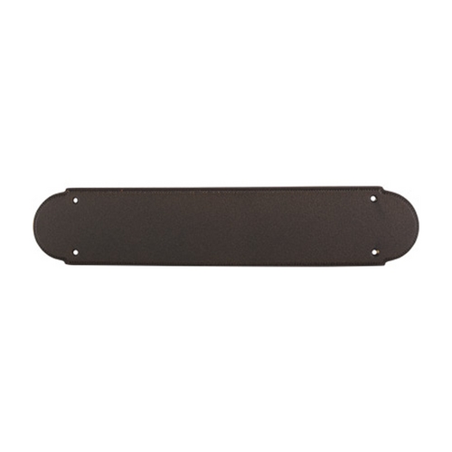 Top Knobs Hardware Push Plate in Rust Finish M890