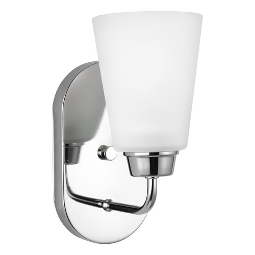 Generation Lighting Kerrville Chrome Sconce by Generation Lighting 4115201-05